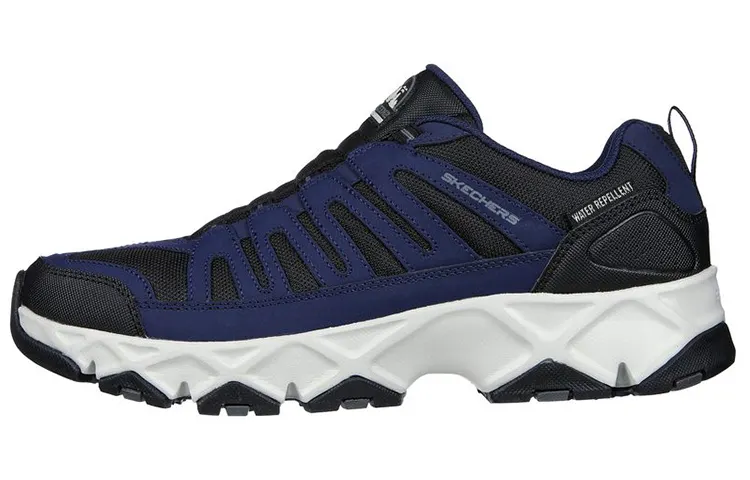 Skechers Relaxed Fit Outdoor Shoes Men's Low Top Black/Blue