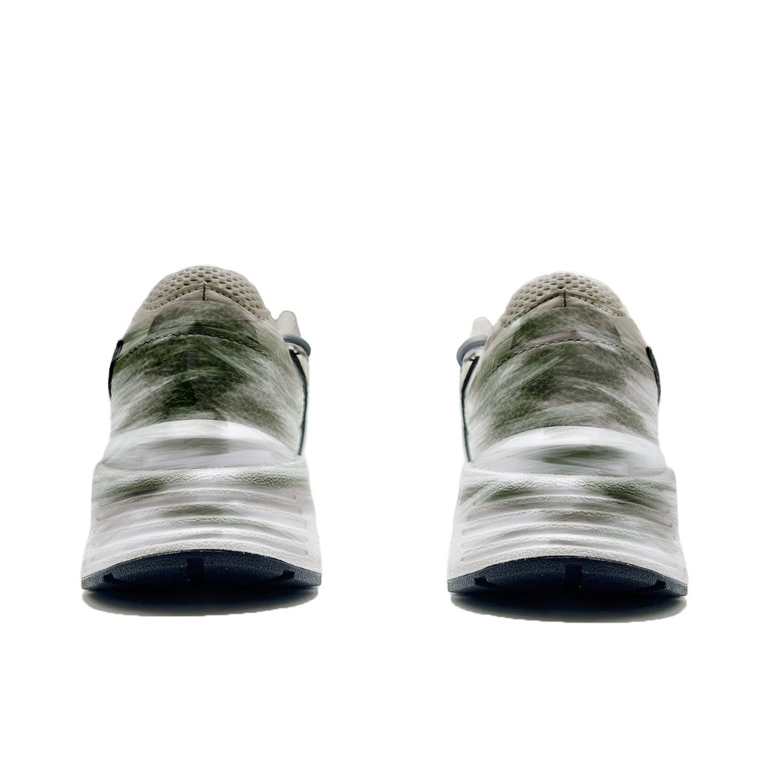 Nike Air Max Fusion Cushioning, Wear Resistant Low top Running Shoes Men’s Green