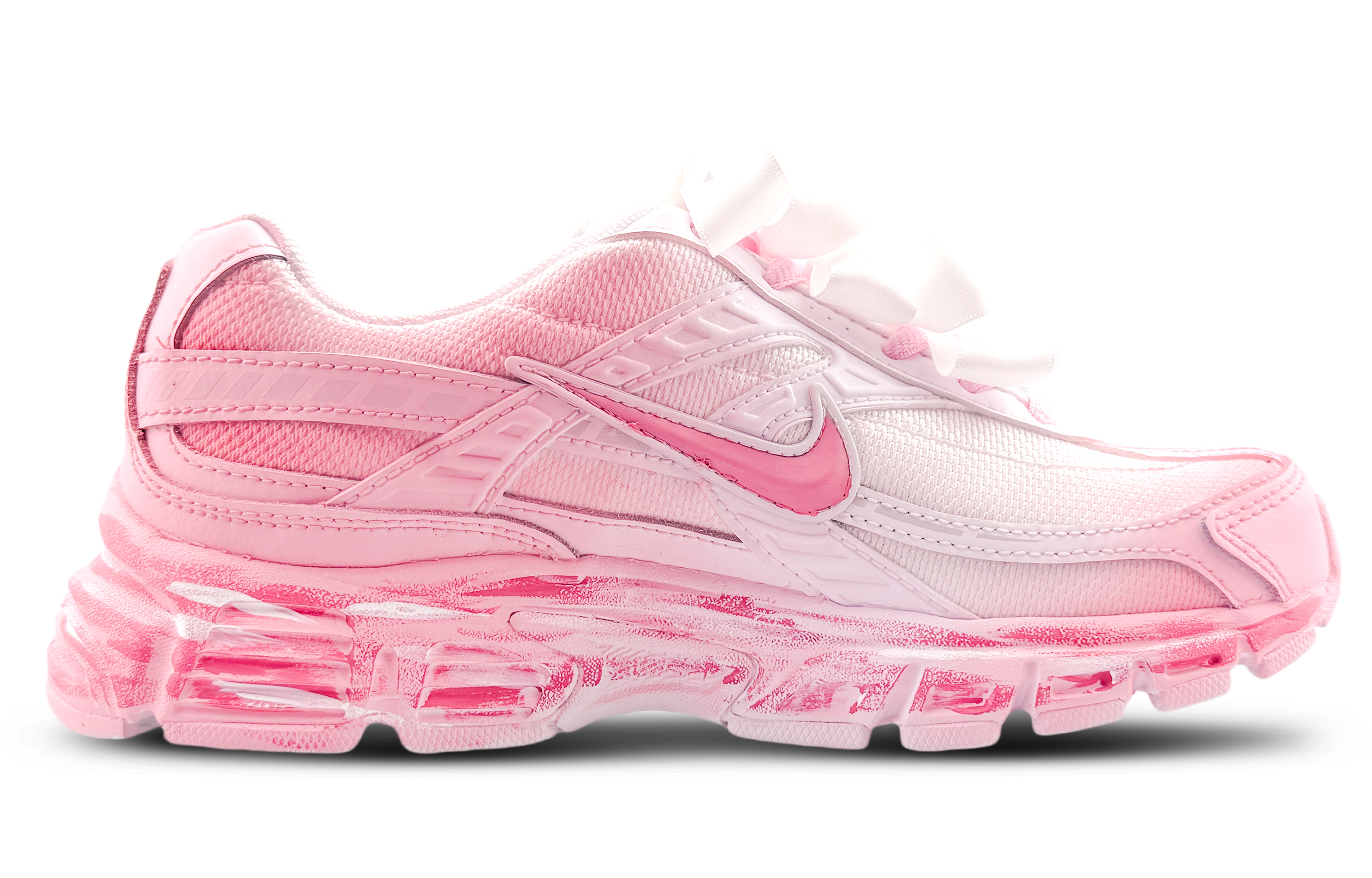 Nike Initiator Cushioning Abrasion Resistant Breathable Low top Running Shoes Women’s Pink