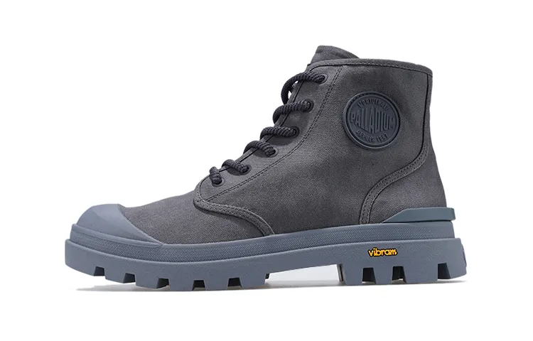 Palladium Pampa Short Outdoor Boots Men's Shadow Gray