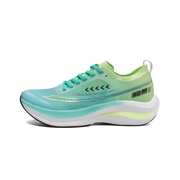 LPMX Running Shoes Men’s Low Top Light Moon Blue Lime Green