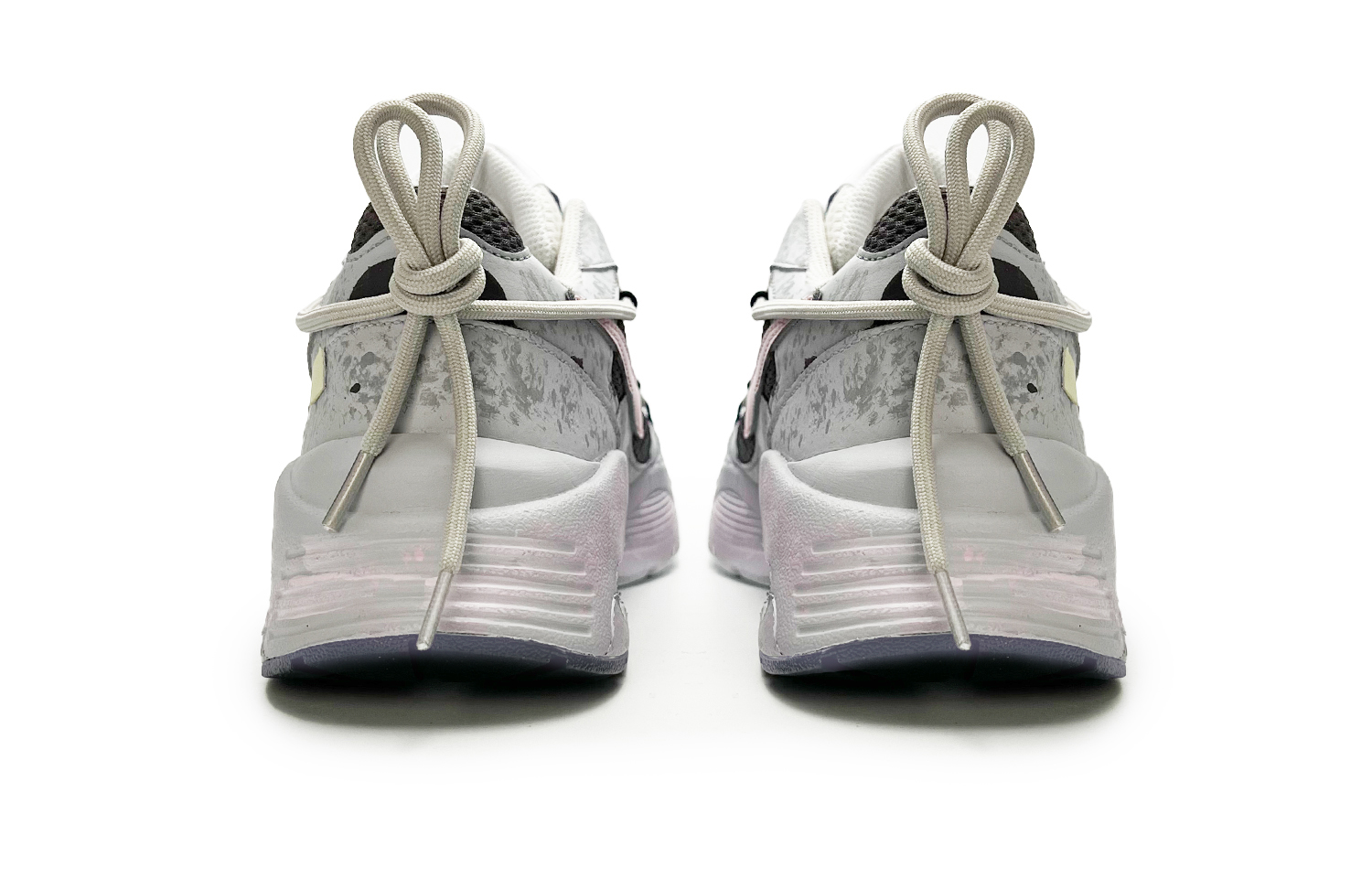 Nike Air Max Fusion Slip Resistant Abrasion Resistant Low top Casual Running Shoes Women’s Gray