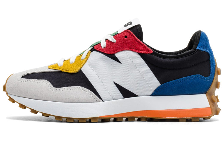 New Balance NB 327 Retro Suede Fabric Synthetic Leather Low-top Casual Running Shoes Men and Women Same Style Gray Black Blue