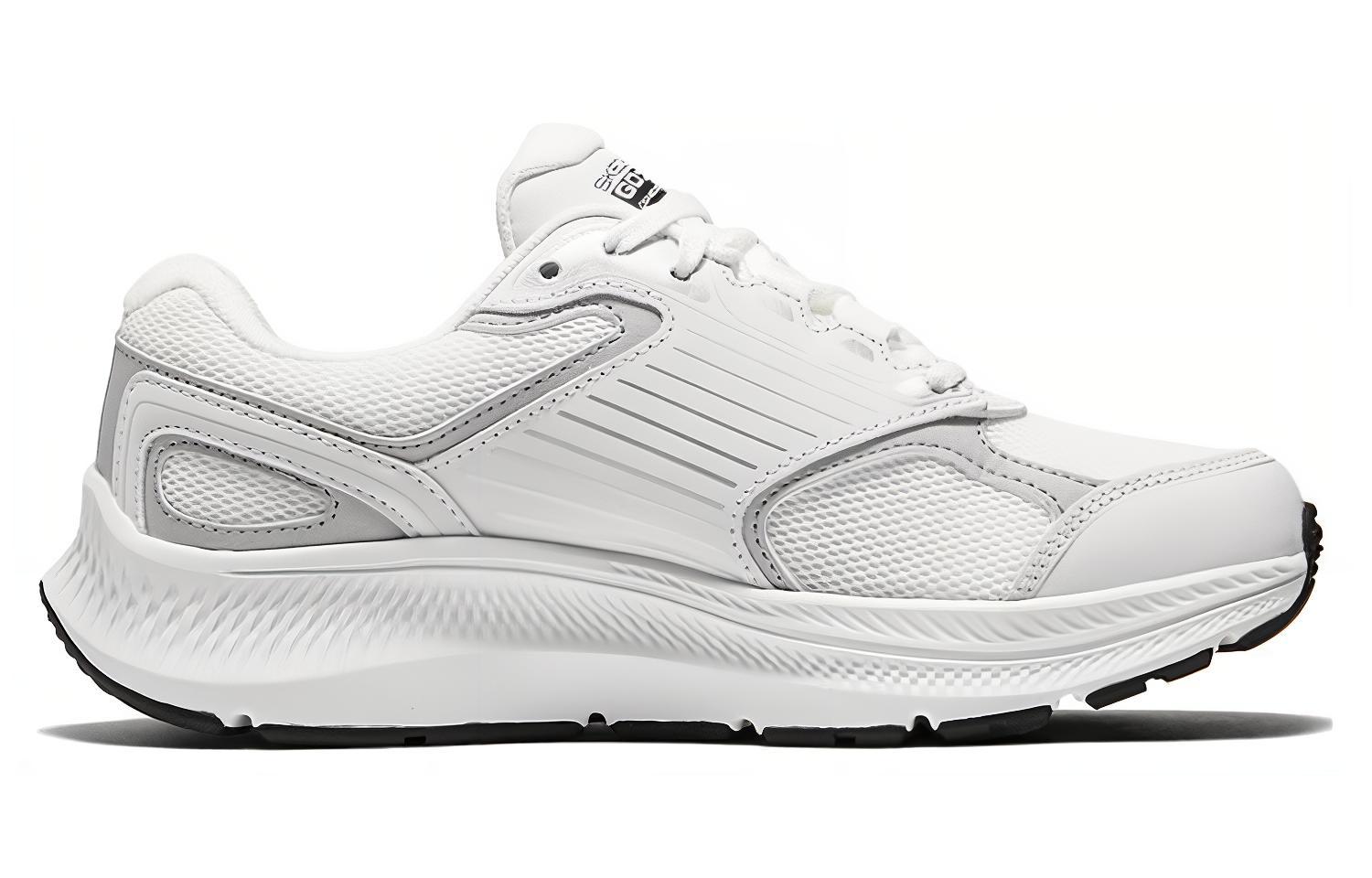 Skechers Artificial Leather Cushioning Abrasion Resistant Breathable Support Balance Lightweight Low top