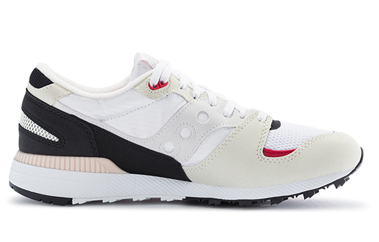 Saucony Running Shoes Men’s Low Top Beige/White/Black