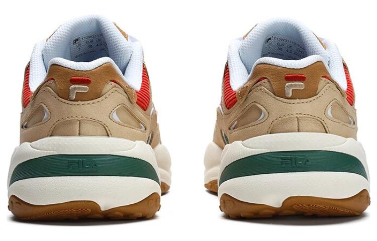 FILA FUSION Flash Synthetic Leather Low top Running Shoes Women’s Wheat Bran