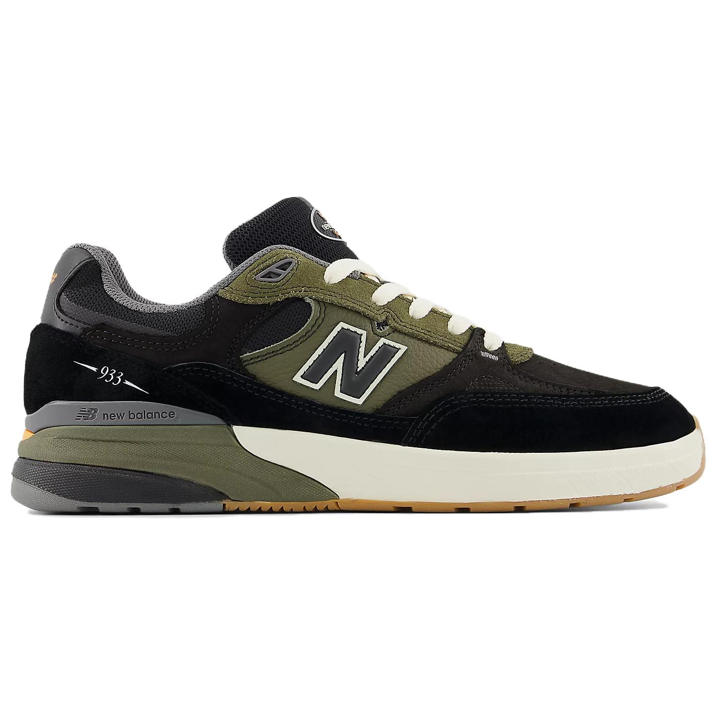 Numeric 933 Andrew Reynolds x Numeric 933 New Balance ‘Black Dark Olivine’