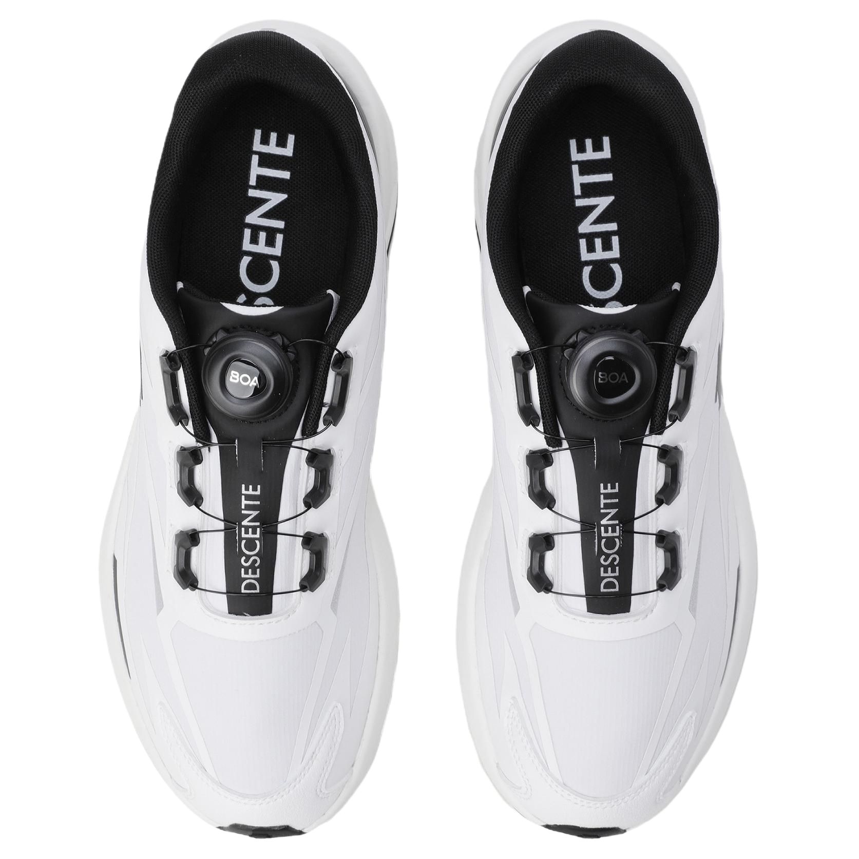 DESCENTE Futect Boa Low top Running Shoes Unisex Black White