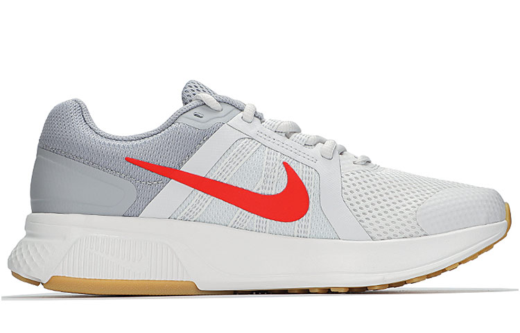 Мужские кроссовки Nike Run Swift 2 Flywire (бело-серые) — фото 2
