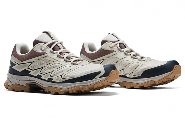 KAILAS Textile, TPU Abrasion Resistant Waterproof And Breathable Coverage Balance Low top Running Shoes Men’s Sandstone