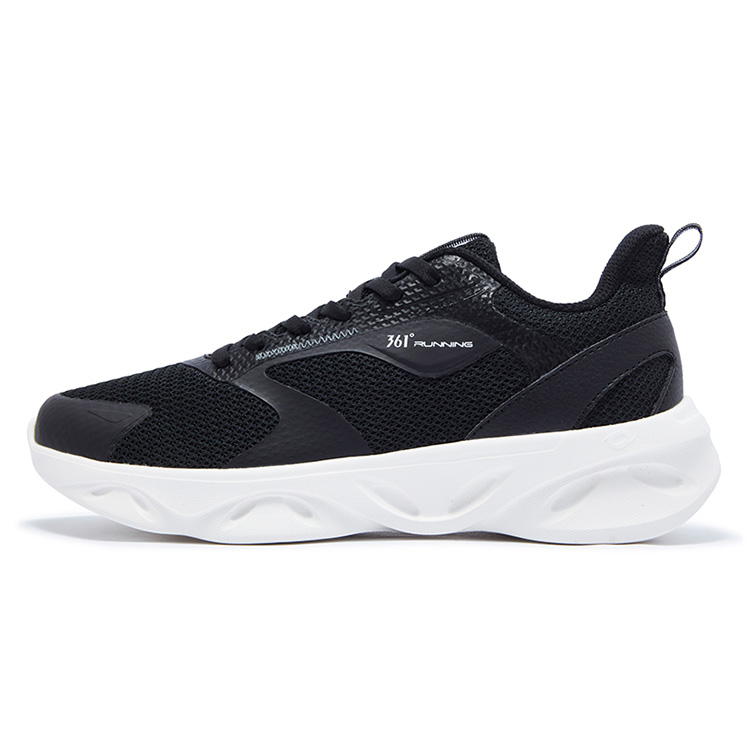 361° Abrasion Resistant Breathable Slip Resistant Low top Casual Running Shoes Women’s Black White