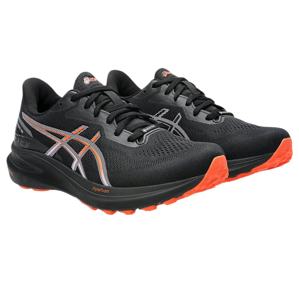 ASICS GT 1000 13 Gtx Black Nova Orange Women’s