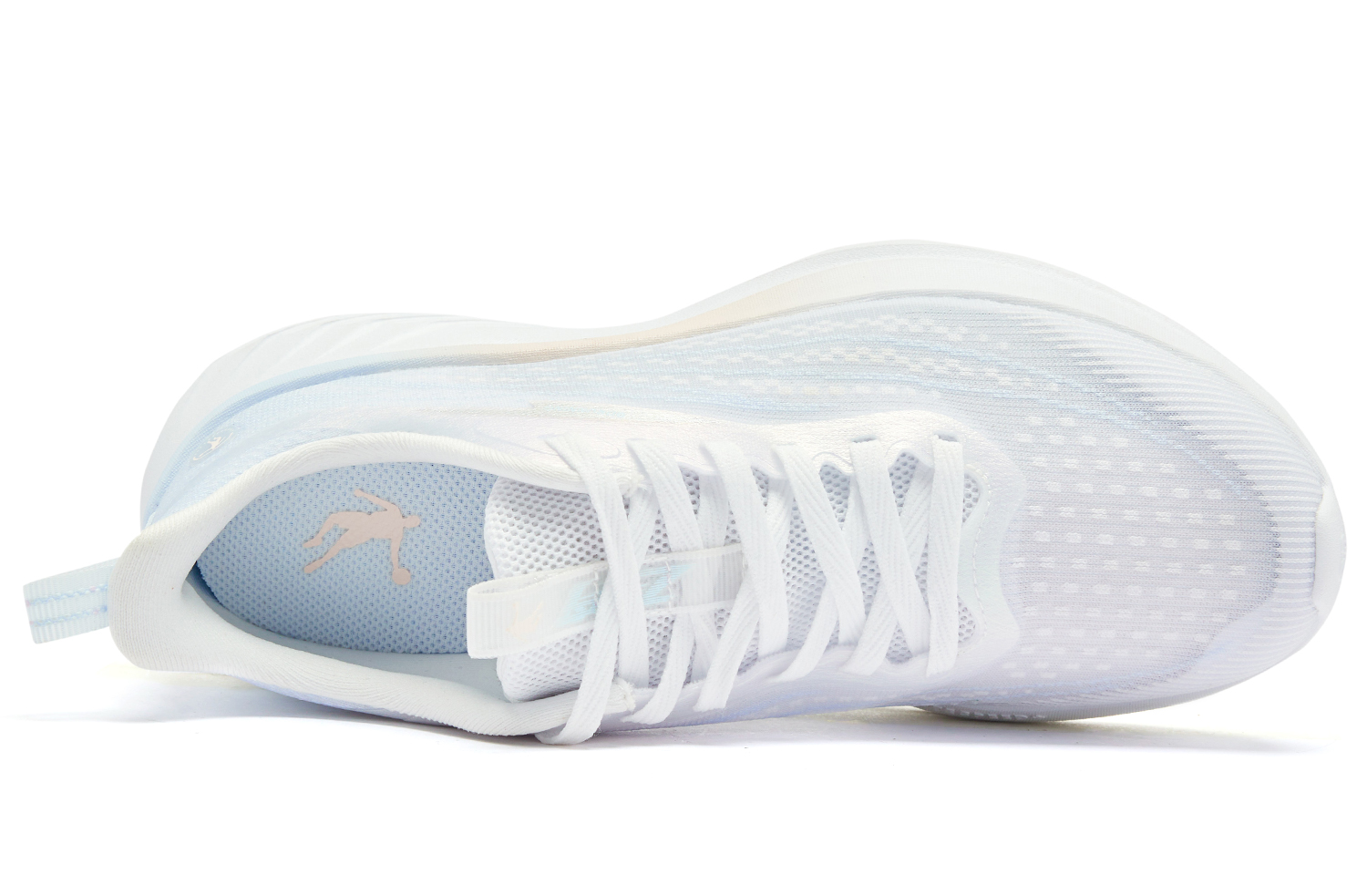 QIAODAN Cushioning Slip Resistant Abrasion Resistant Low top Casual Running Shoes Women’s Blue