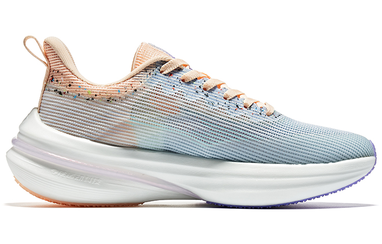Erke Qitan 4.0 Pro Support Low top Running Shoes Women’s Blue Fluorescent Nude