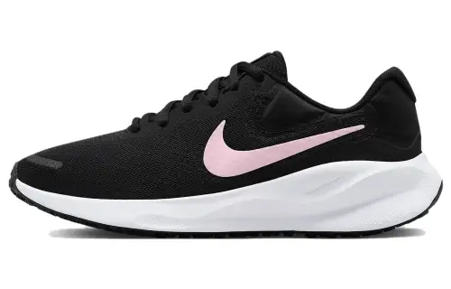 Nike Revolution 7 Black White Medium Soft Pink Women's