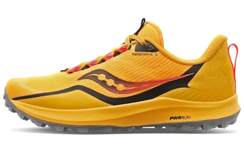saucony Peregrine 12 ViZi Gold ViZi Red