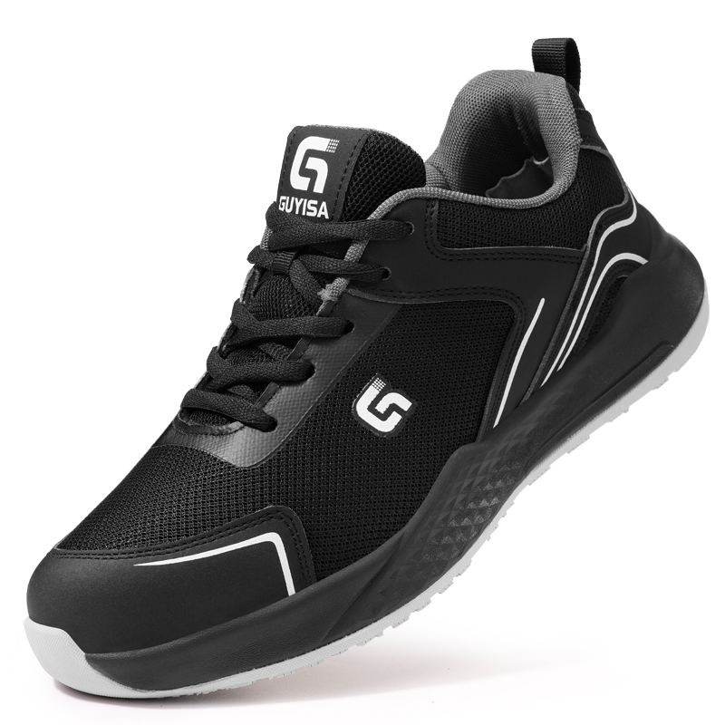 LANOUDUN Non slip, Wear resistant, Impact resistant Low top Outdoor Shoes Unisex Black