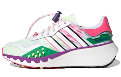 Adidas Originals Choigo Running Shoes Women's Low Top White/Pink/Green/Blue