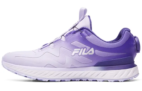 FILA Fence Textile, TPU Cushioning Abrasion Resistant Breathable Low top Running Shoes Women's Purple
