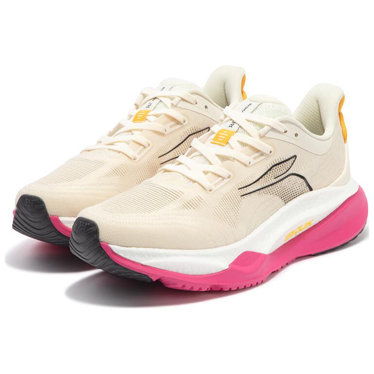 361° Cushioning Lightweight Low top Running Shoes Men’s Beige Pink