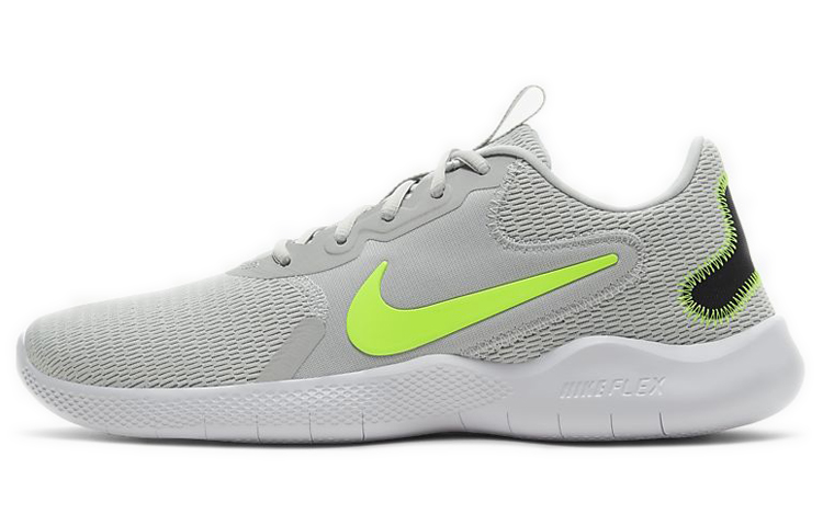 Nike Flex Experience RN 9 versatile fabric shock-absorbing, non-slip, wear-resistant and breathable low-top marathon running shoes, men's gray