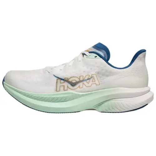 HOKA ONE ONE MACH 6 comfortable, versatile and wear-resistant low-top running shoes for men, white