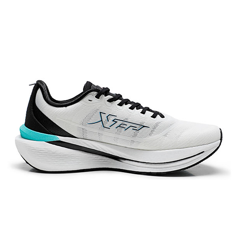 XTEP 360X SE Fabric Cushioning Breathable Low top Running Shoes Men’s White Black