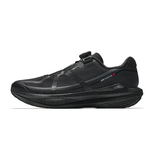 Anta Light Breeze PRO Low top Casual Running Shoes Men's Basic Black