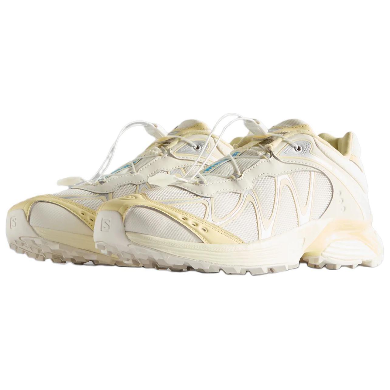 KITH x SALOMON XT WHISPER Comfortable Slip Resistant Abrasion Resistant Low top Running Shoes Unisex Vanilla White