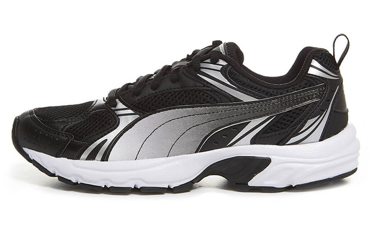 PUMA Milenio White Gray Black Low Top 'Black White Grey'