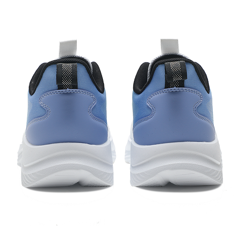 QIAODAN Slip Resistant Abrasion Resistant Low top Casual Running Shoes Men’s White Blue
