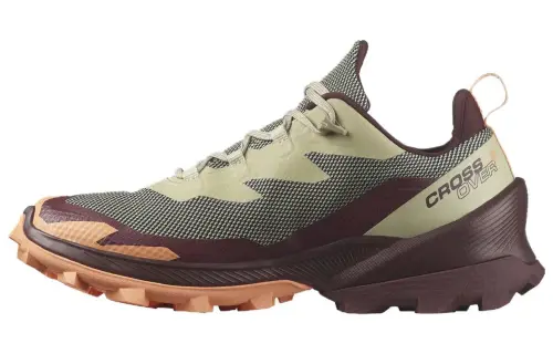SALOMON Cushioning Abrasion Resistant Cushioning, Wear Resistant Low top Outdoor Shoes Women's Brown Green