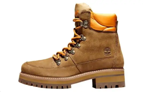 Timberland Courmayeur Valley Abrasion Resistant Cushioning Comfortable Crew Outdoor Boots Women's Brown