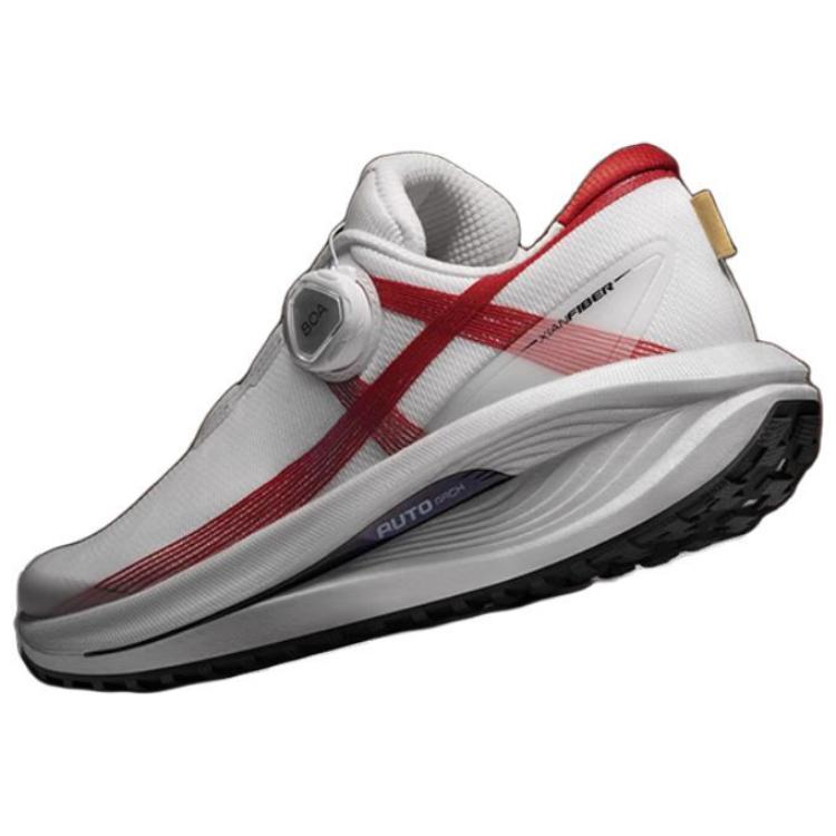 Anta Champion All Weather Collection Cushioning, Wear Resistant Low top Running Shoes Women’s White Red