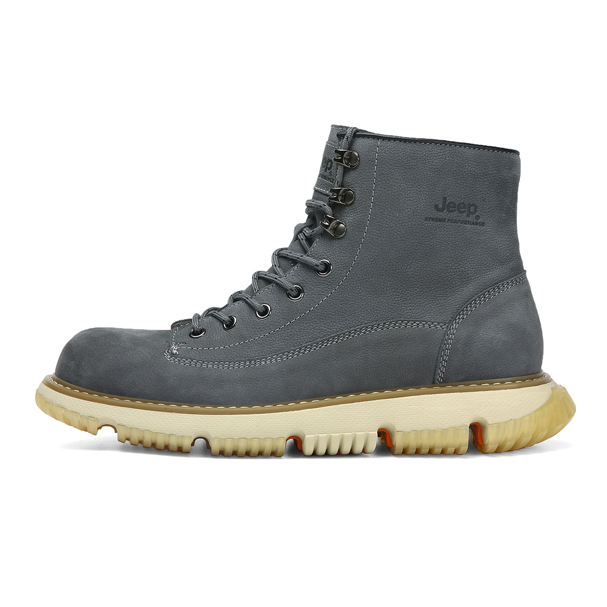Jeep High top Outdoor Shoes Men’s Gray