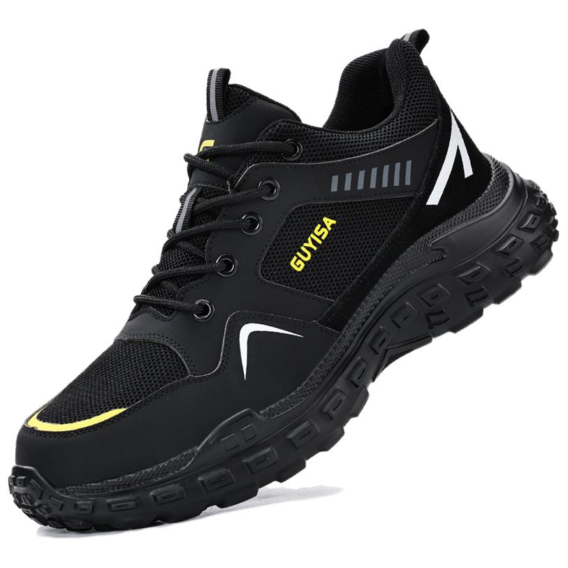 LANOUDUN Abrasion Resistant Slip Resistant Low top Outdoor Shoes Unisex Black