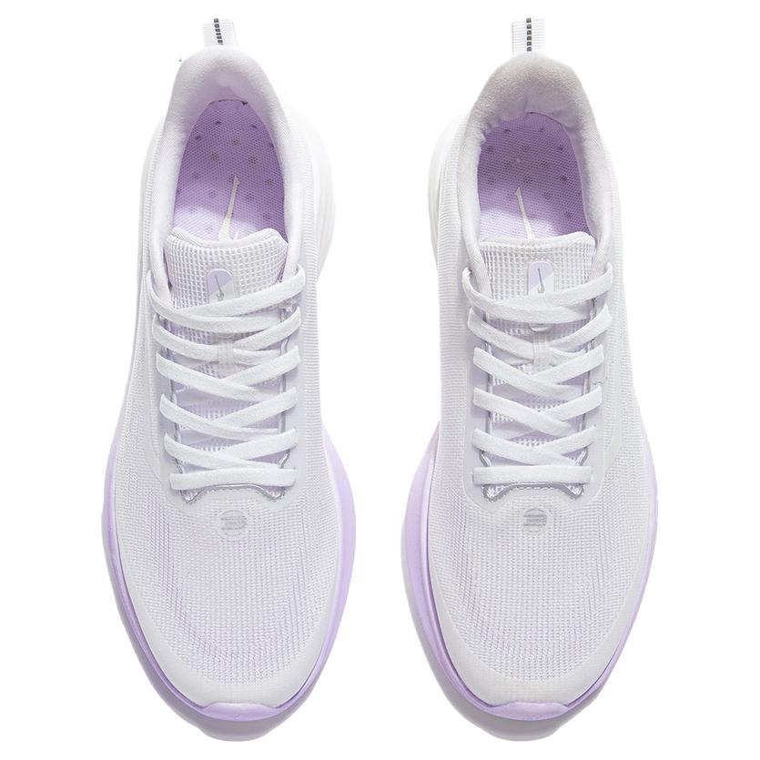 Erke Light Acrobatics 3.0 Slip Resistant Abrasion Resistant Low top Casual Running Shoes Women’s White Purple