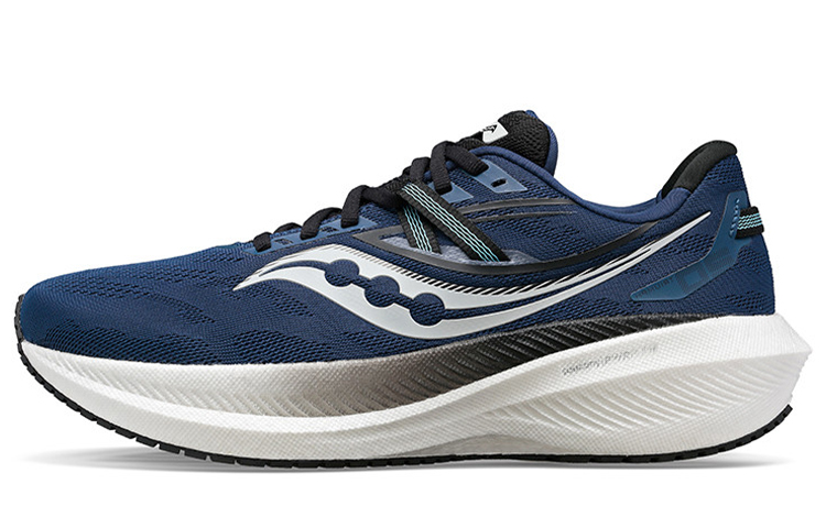 Мужские кроссовки Saucony Saucony Triumph 20 (сине-бело-серые)