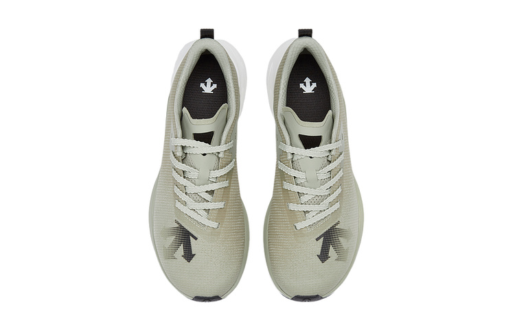 DESCENTE RUNNING Breathable Rebound Breathable And Resilient Low top Running Shoes Women’s Light Khaki