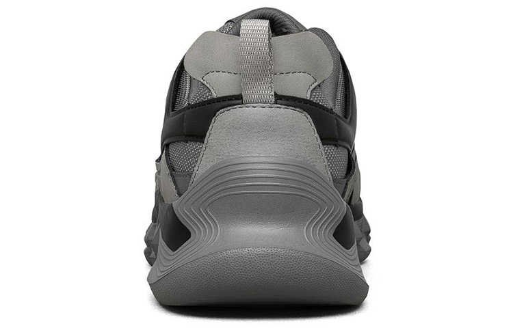 Мужские кроссовки Skechers Block side (серые) — фото 4