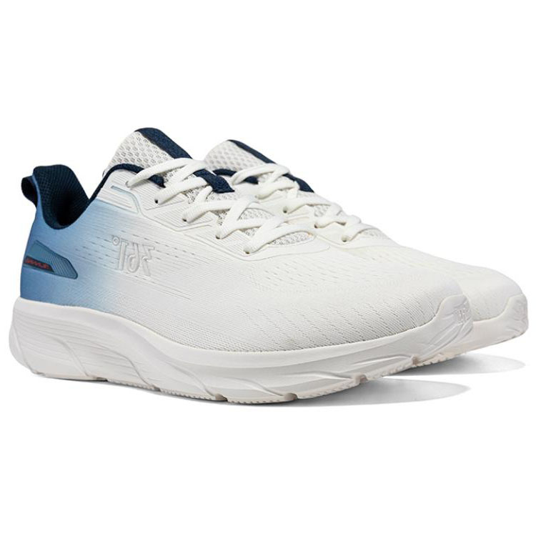 361° Versatile Cushioning, Wear Resistant Low top Running Shoes Men’s White Blue
