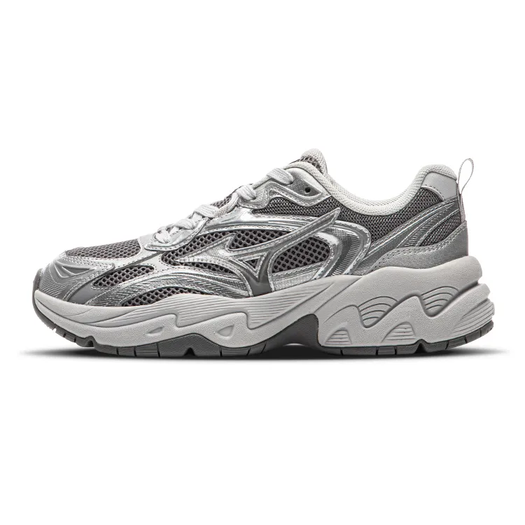Mizuno TRAINER 2K Low top Running Shoes Unisex Silver Gray