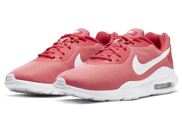 Женские кроссовки Nike Air Max Oketo (красные) — 小径红/神秘灰/白色 — фото 4