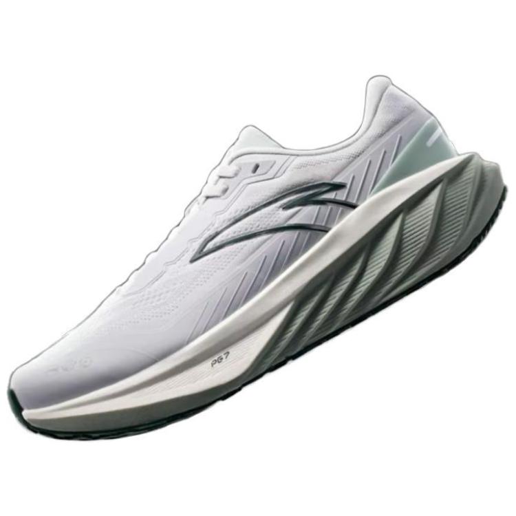 Anta Cushioning Slip Resistant Low top Running Shoes Men’s Gray Green