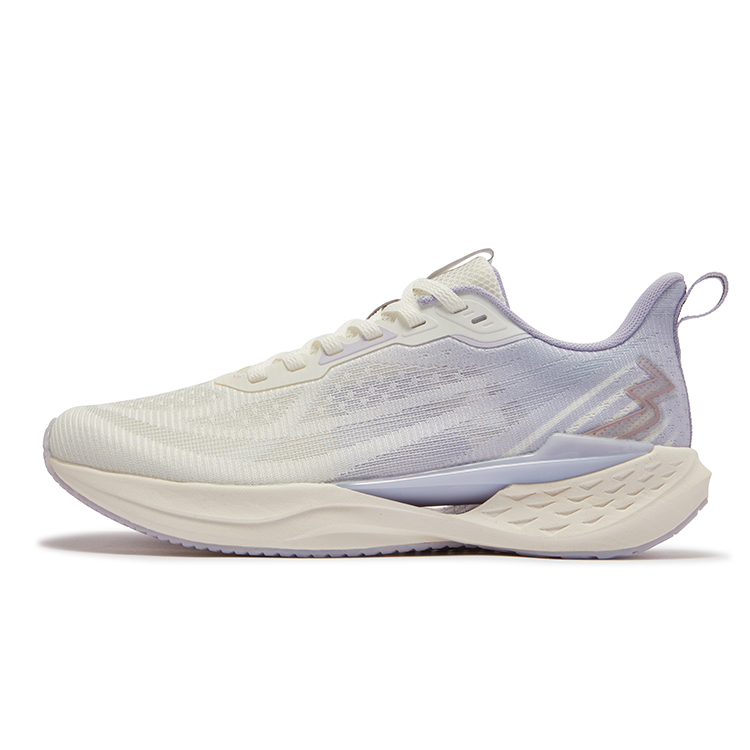 361° Abrasion Resistant Breathable Slip Resistant Low top Casual Running Shoes Women’s White Purple