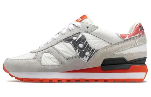 saucony Shadow Original 'White Orange Squiggle'