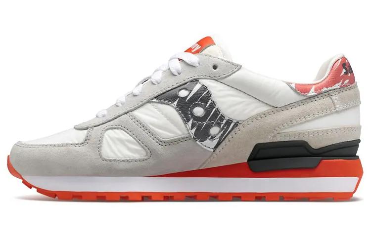 saucony Shadow Original 'White Orange Squiggle'