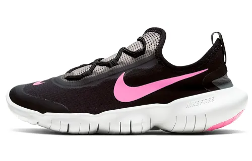 Nike Free Rn 50 'Black White Pink' Gs