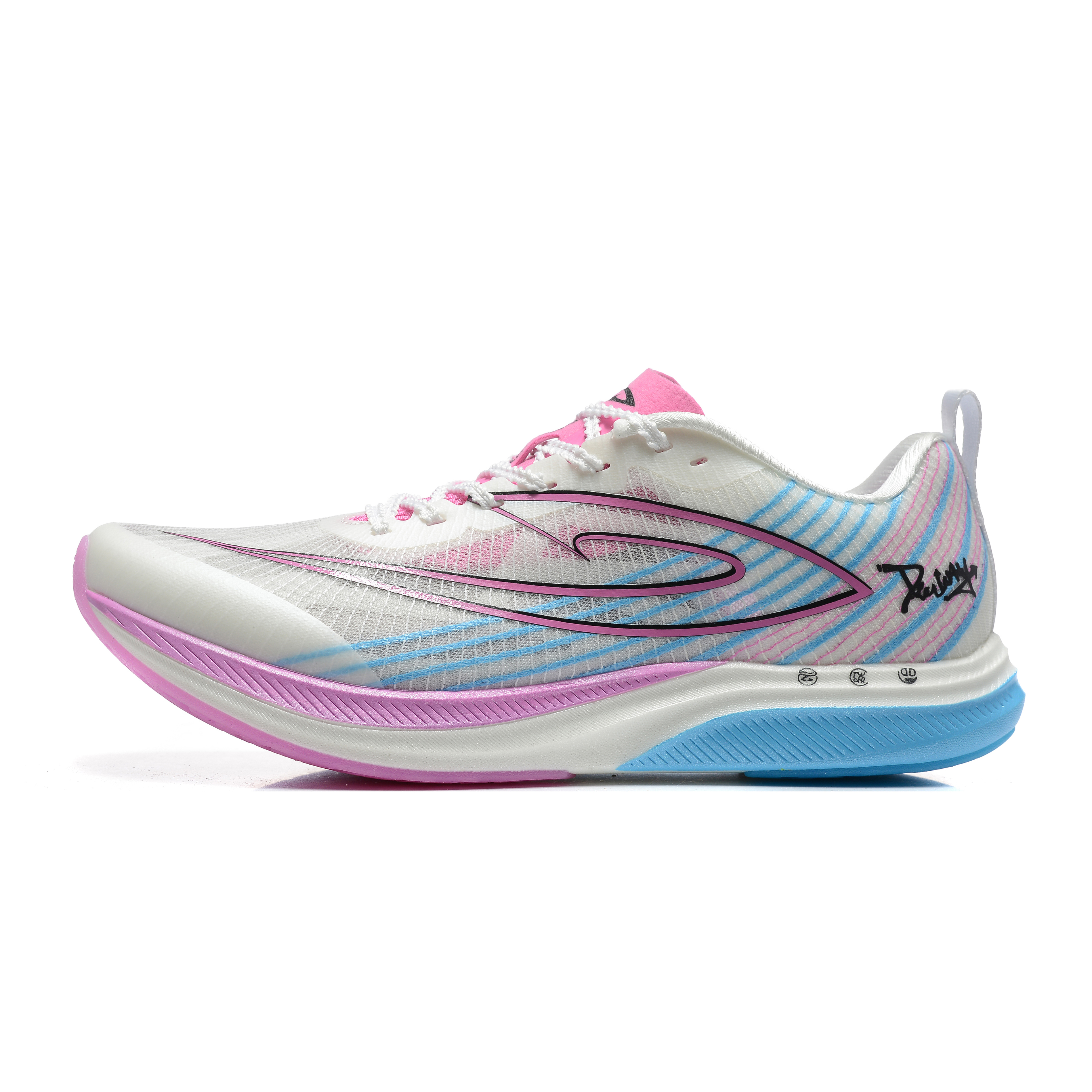 DEERWAY Running Shoes Unisex Mismatched Green Plum Cooking Wine