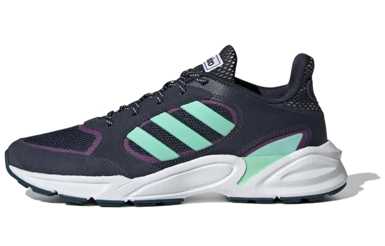 Adidas Neo 90S VALASION Low top Running Shoes Women's Dark Blue green